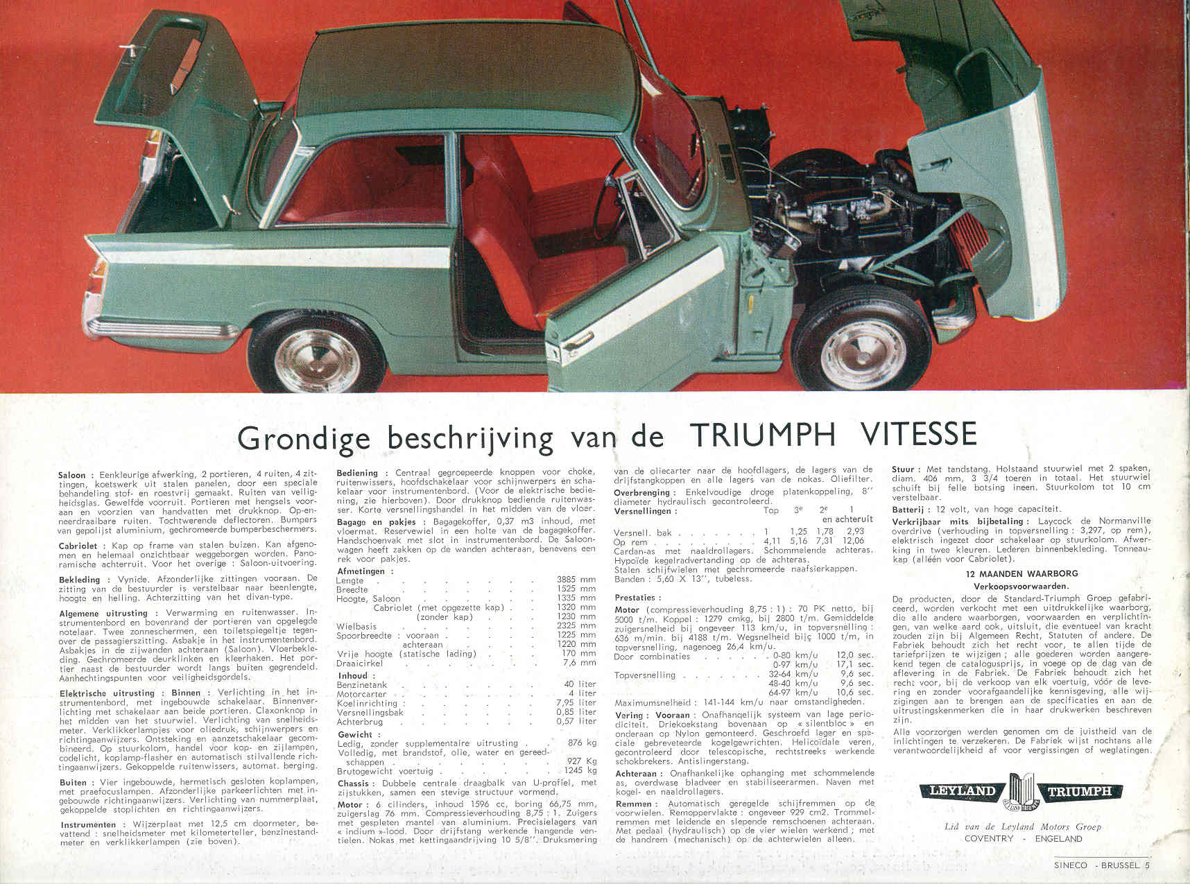 Triumph Vitesse 6 B!